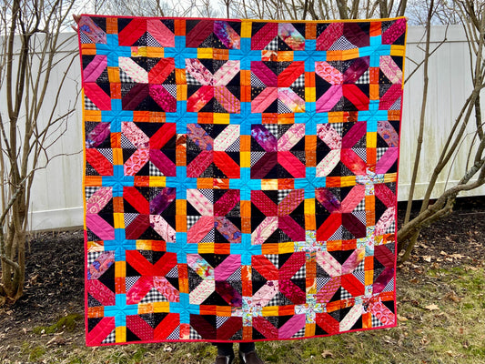 X and Plus quilt