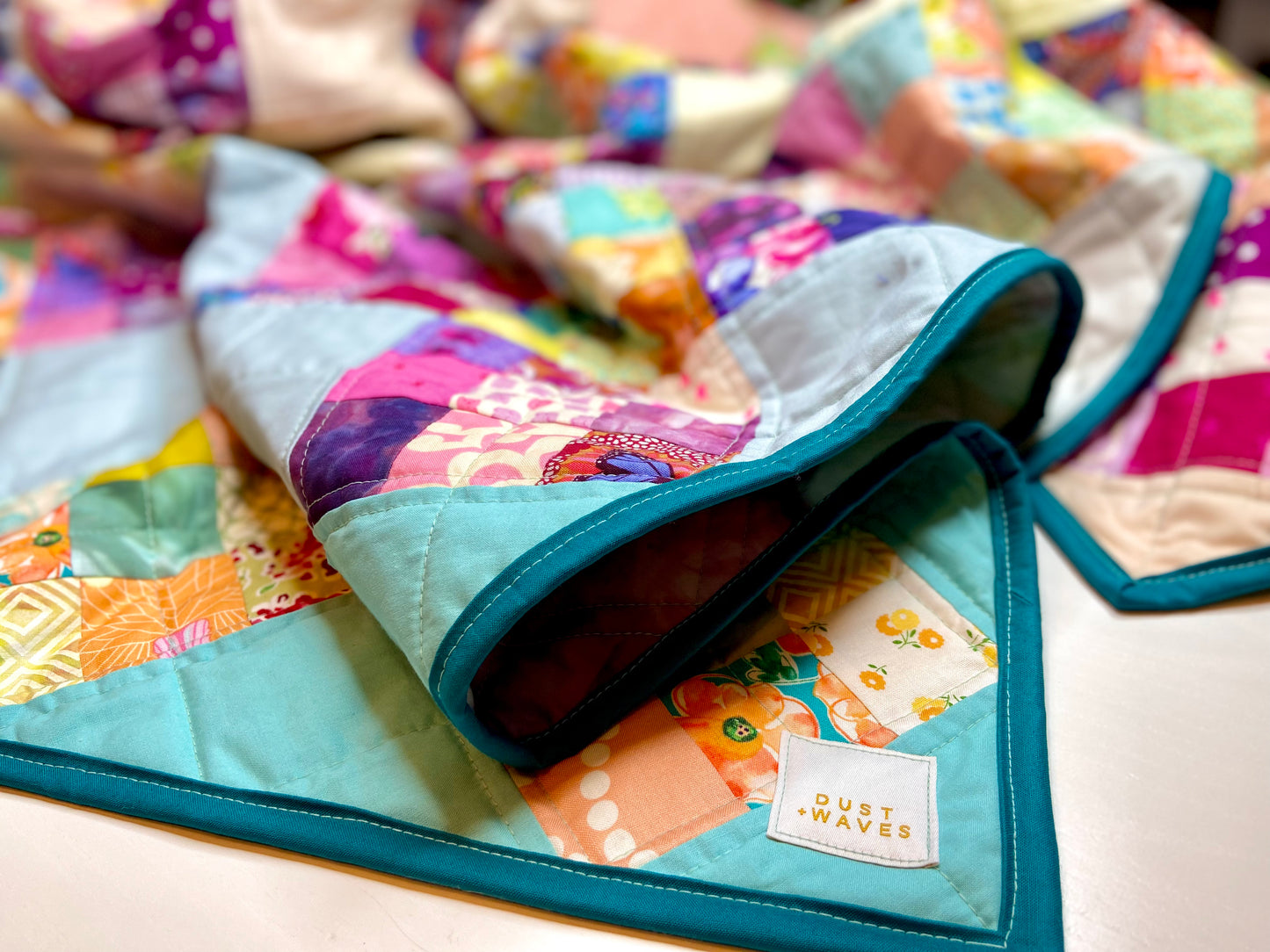 ombre checkerboard quilt