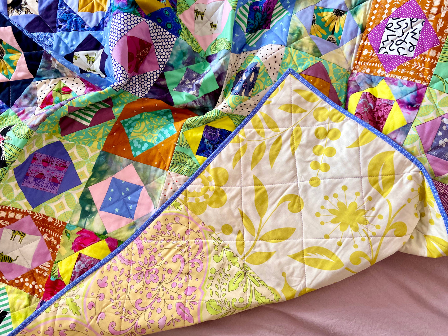 Spring Economy Blocks quilt