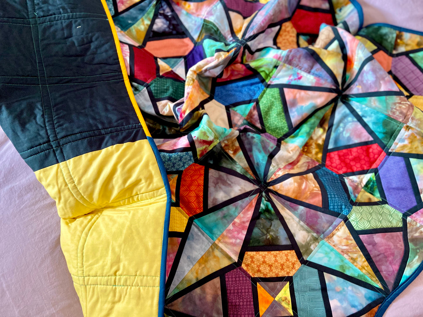 Stained Glass quilt