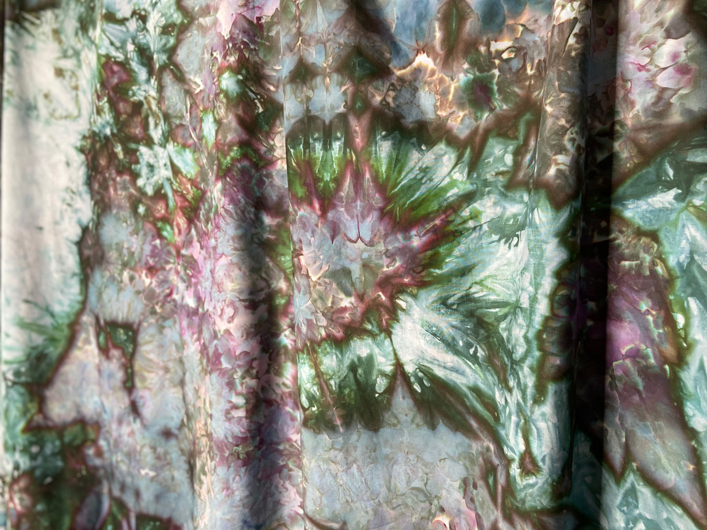 Wide Kona quilt back fabric - Night Garden - 3 yd (108x108")