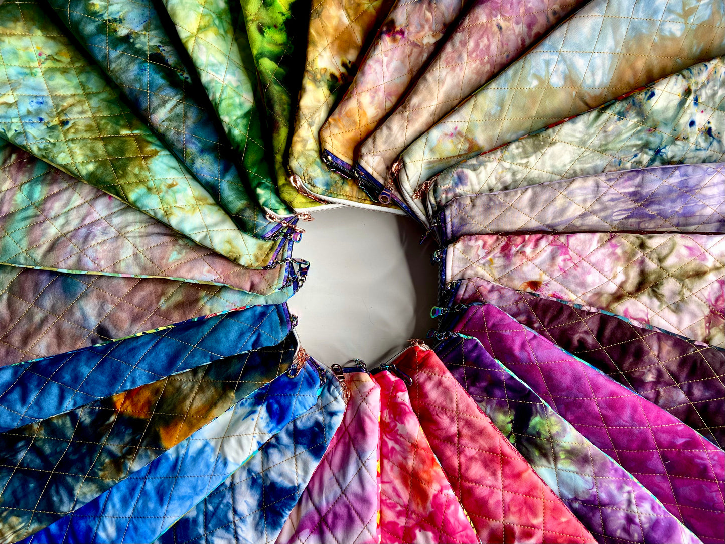 quilted book pouches ALL NEW COLORS!