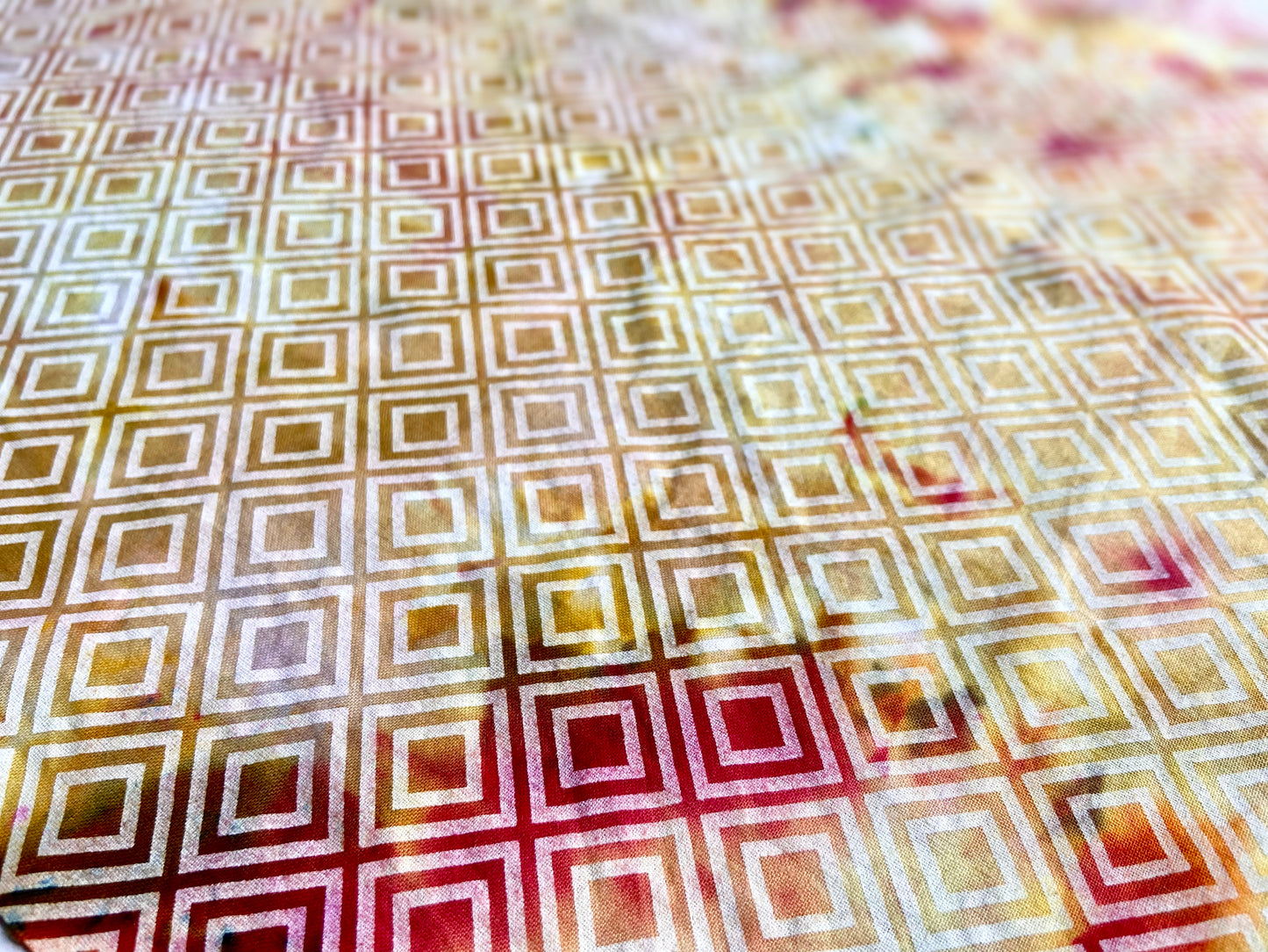 vintage white on white overdye - 5 prints