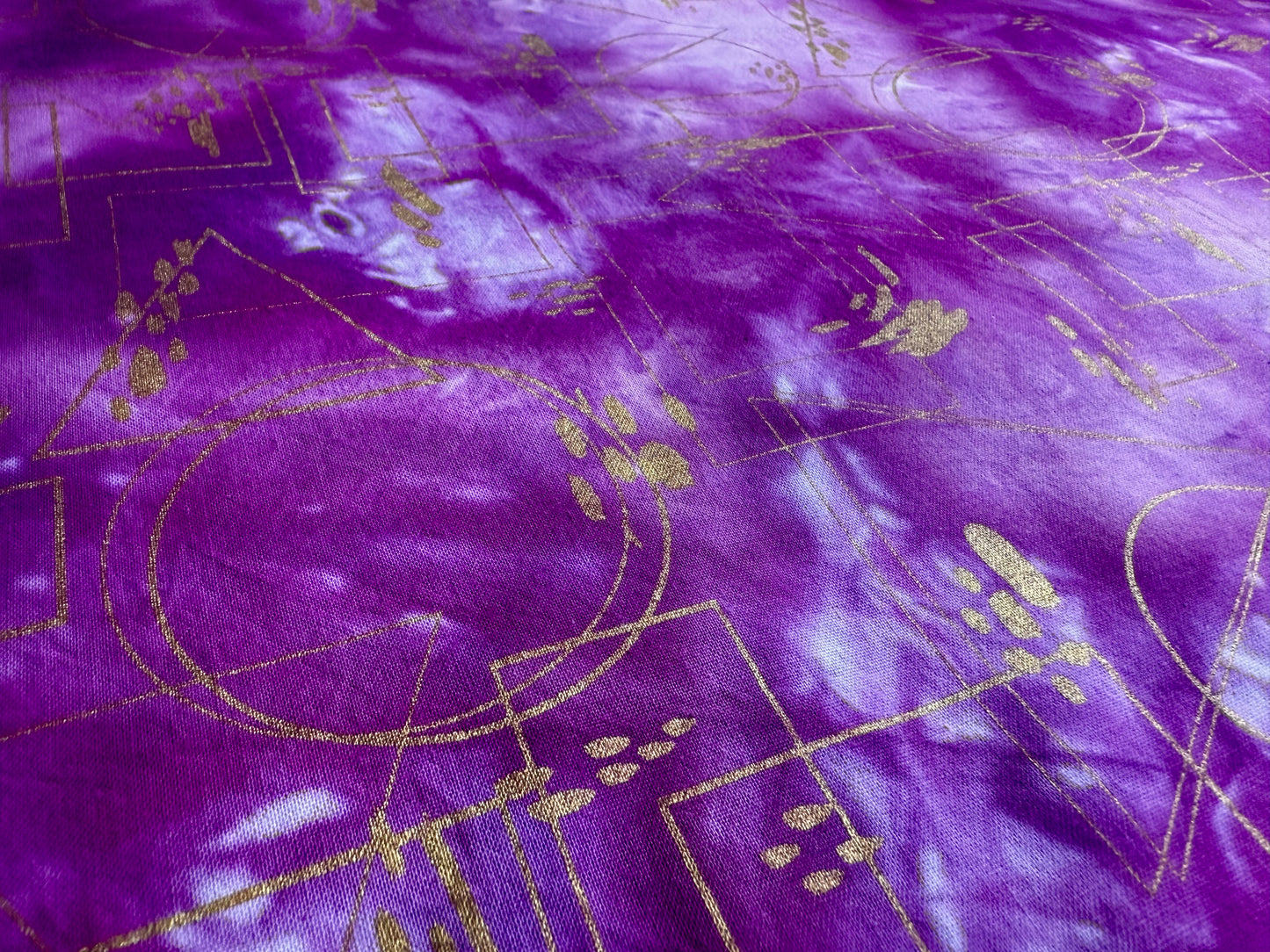 GOLD GEO OVERDYE - 5 colors