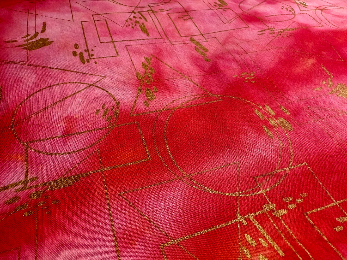 GOLD GEO OVERDYE - 5 colors