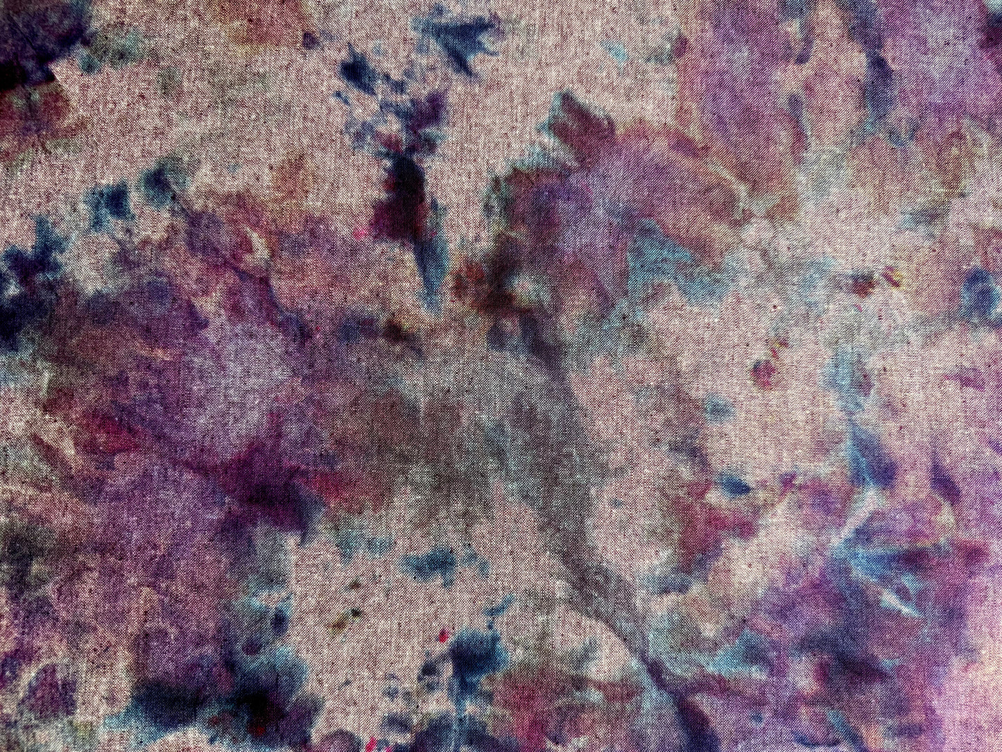 LAVENDER - overdyed on lavender essex linen