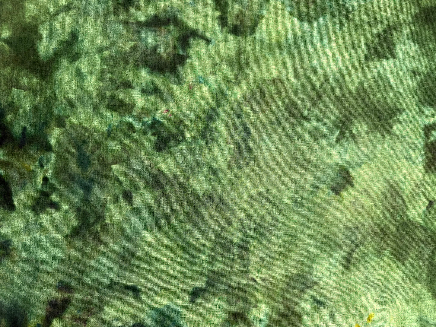 GREEN - overdyed on green essex linen