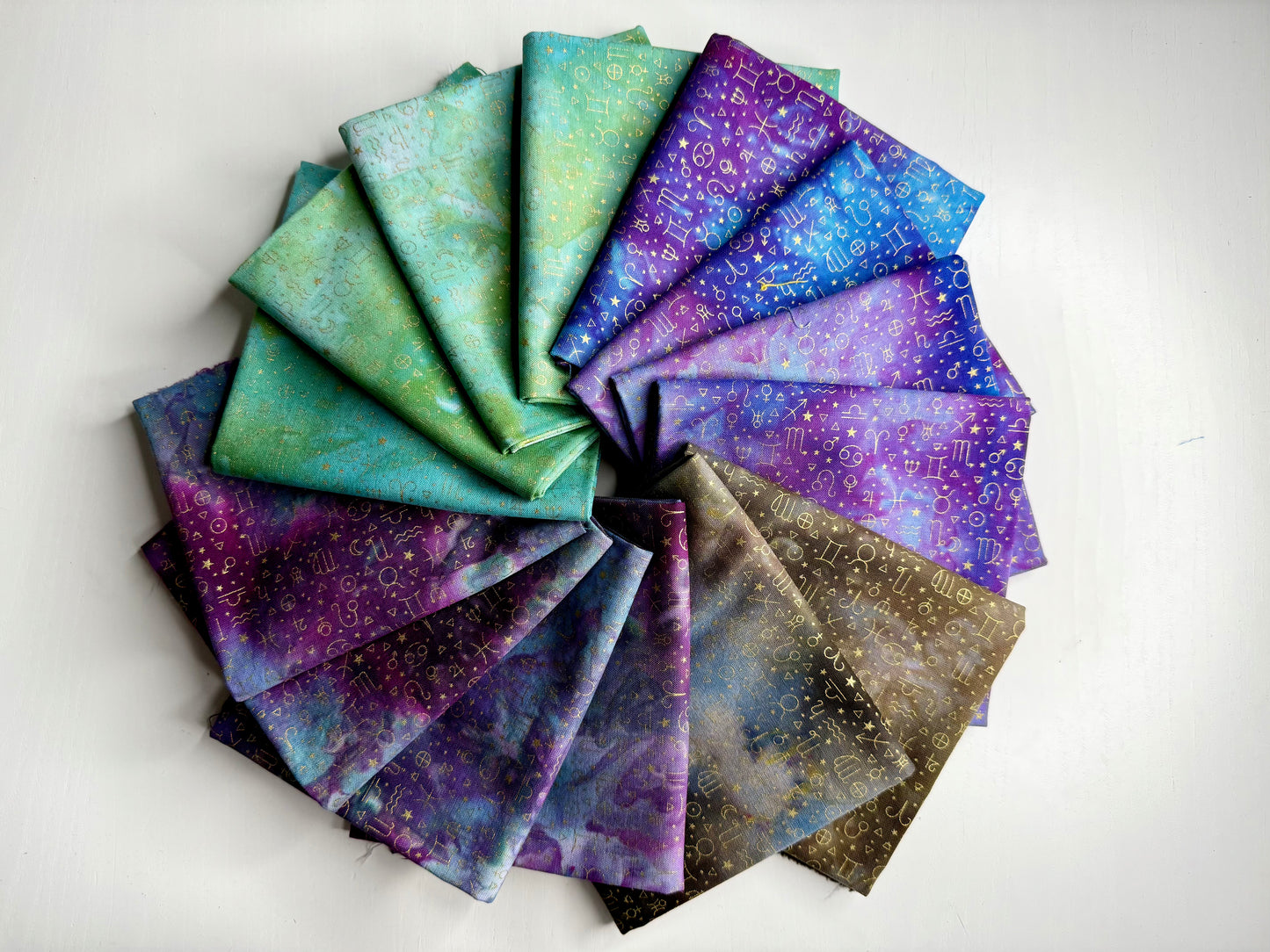 GOLD ZODIAC OVERDYE - 4 colors