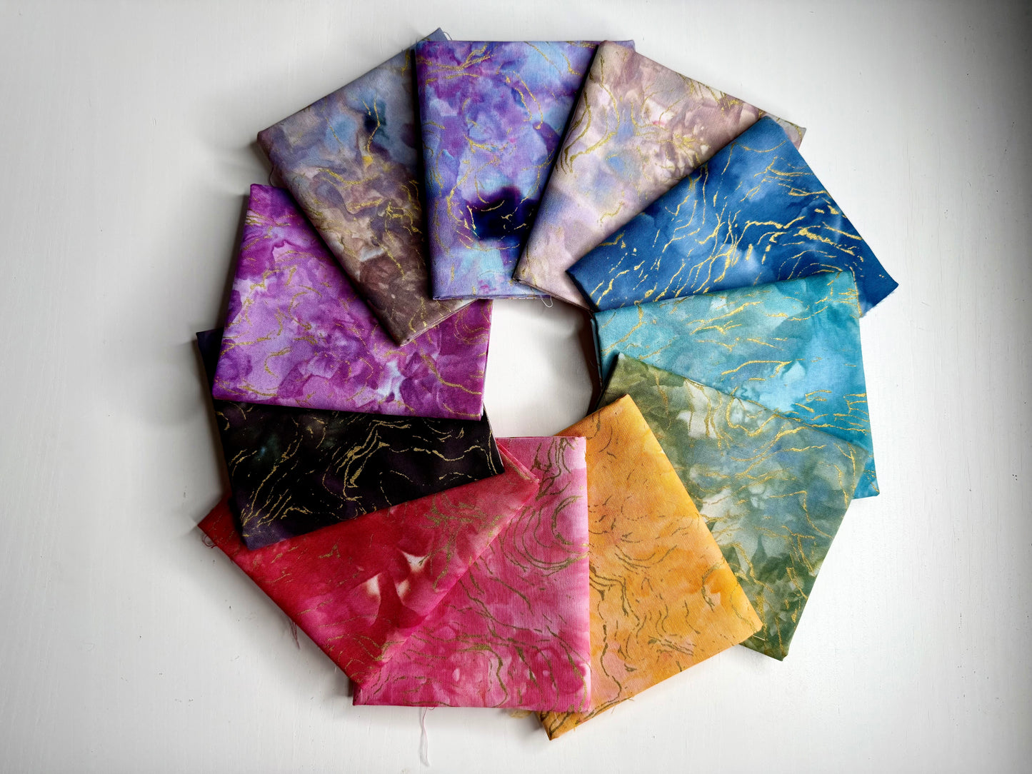 GOLD SWIRL OVERDYE - 11 colors