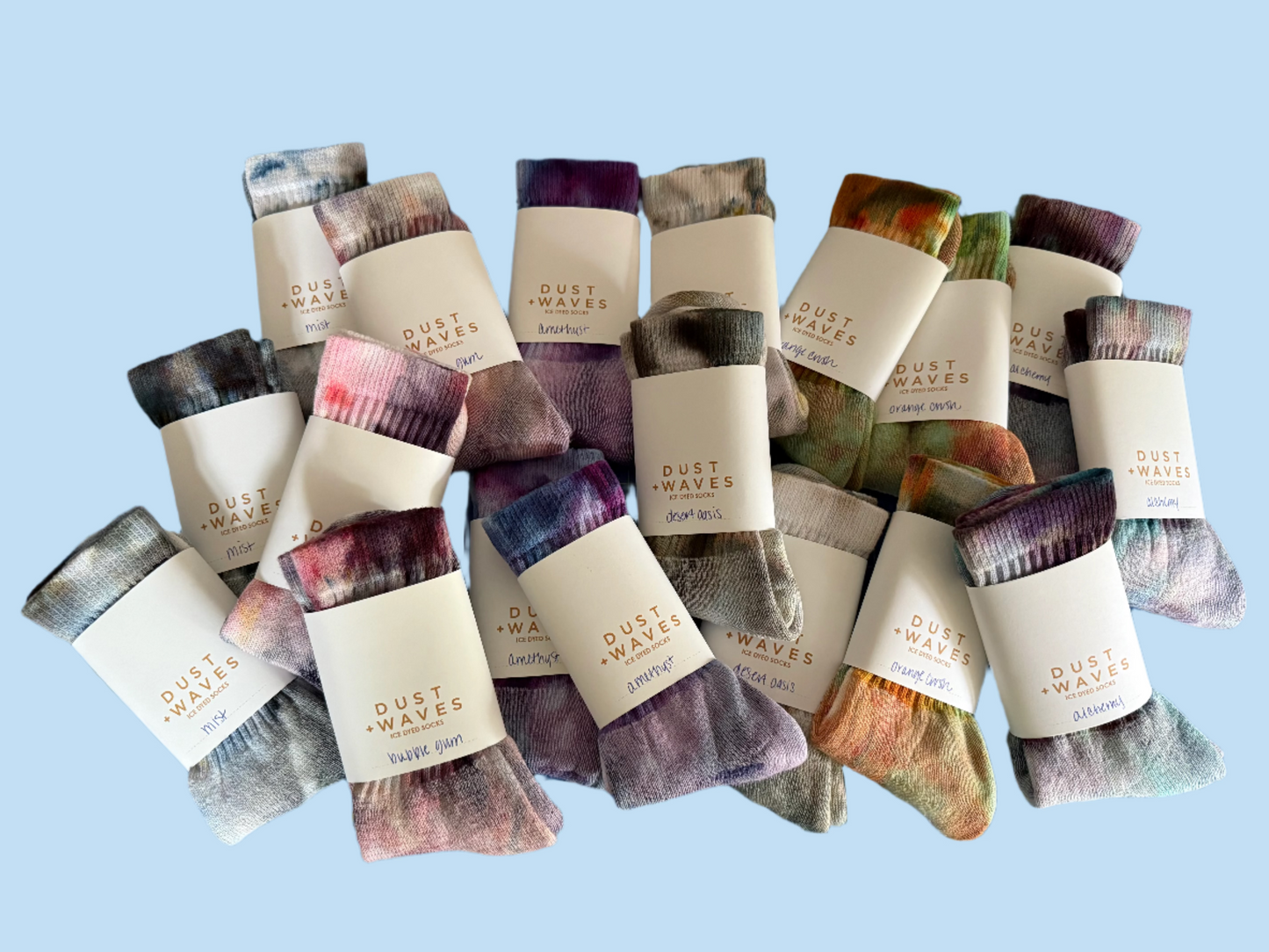 ice dyed socks NEW STYLE
