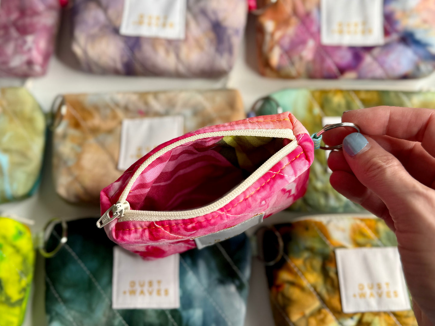 coin + card zip purses