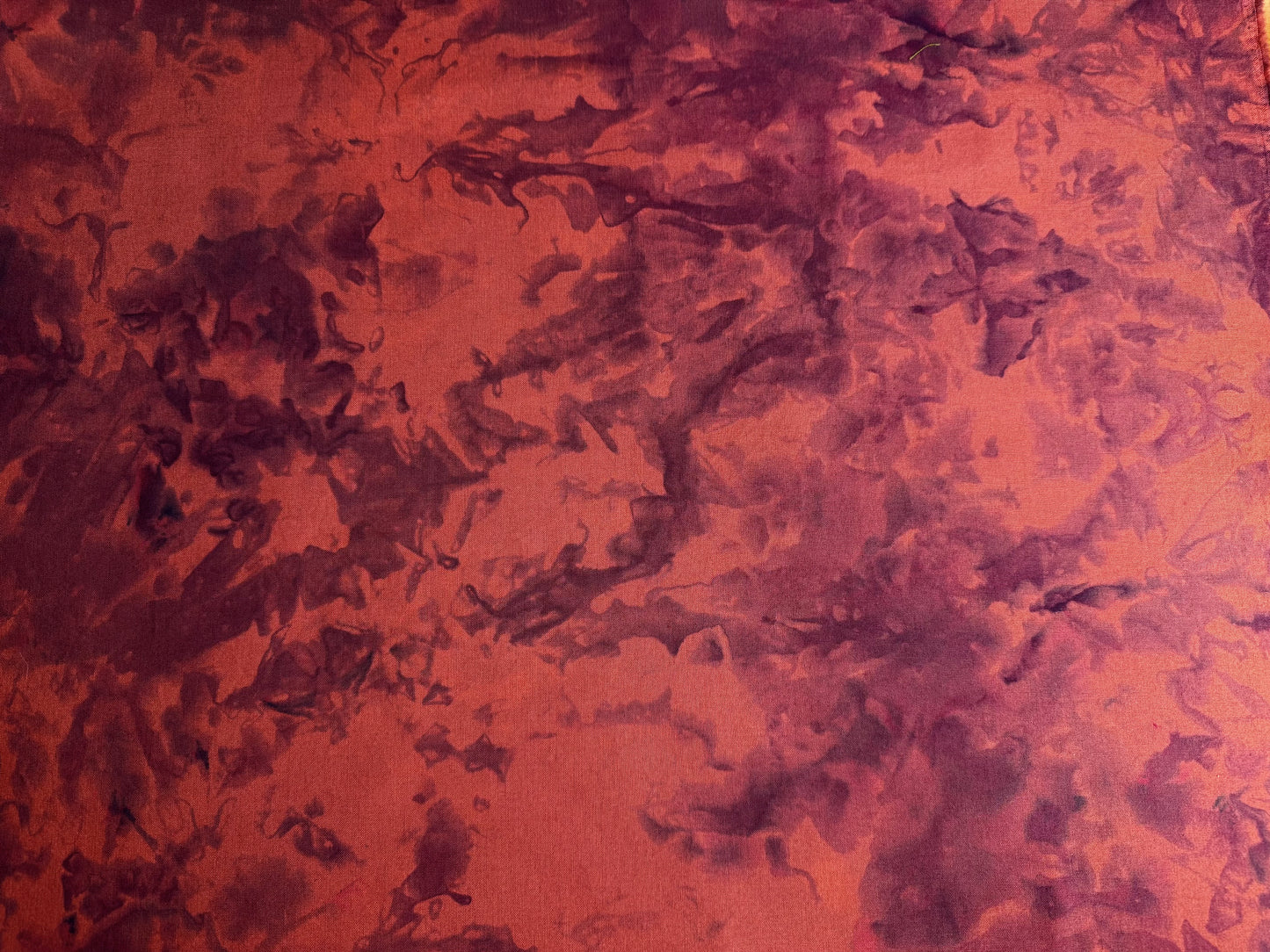 DEADLY NIGHTSHADE - Halloween overdye on clay cotton base