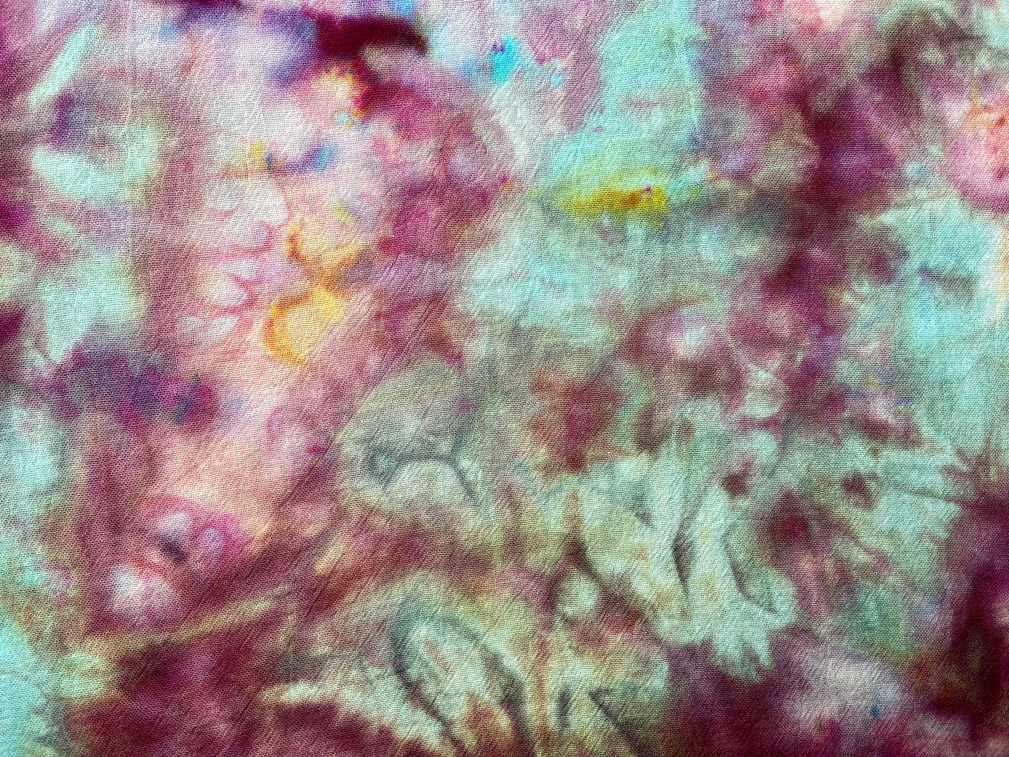 ice dyed tea towels