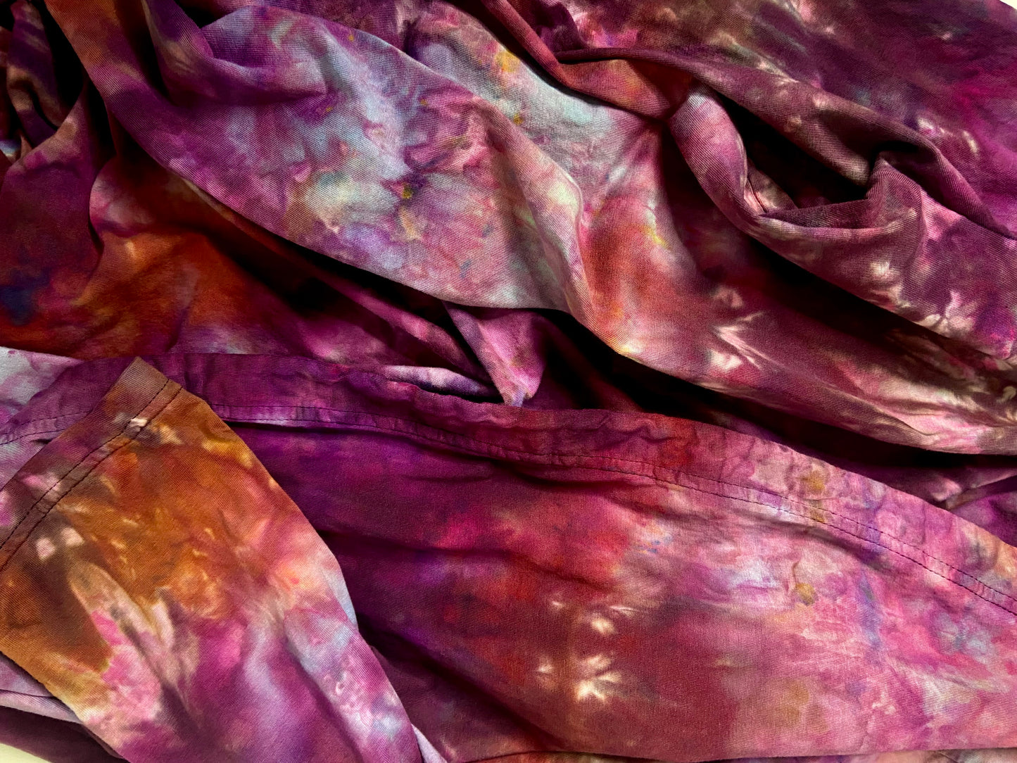 ice dyed jersey cotton duster coats