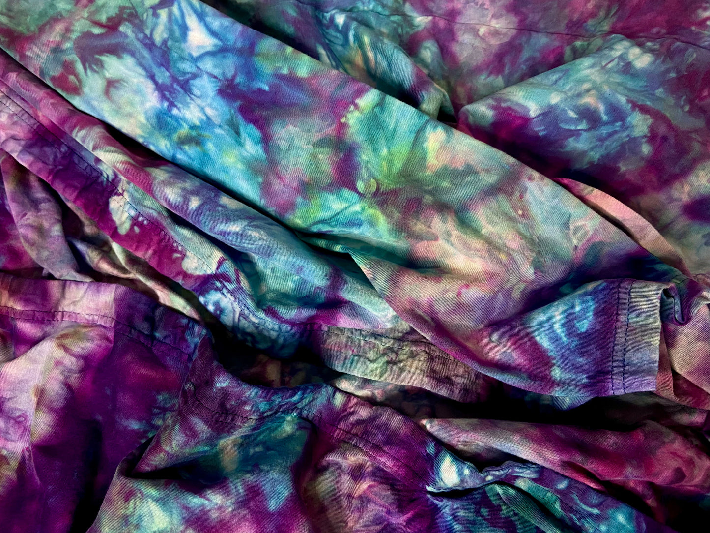 ice dyed jersey cotton duster coats