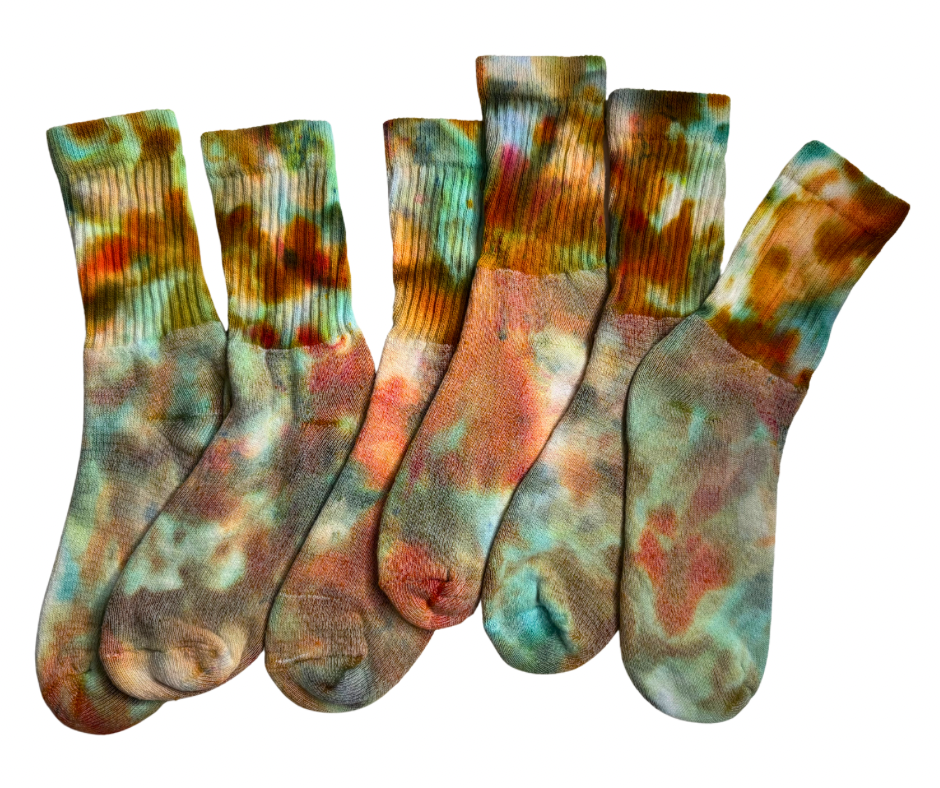 ice dyed socks NEW STYLE