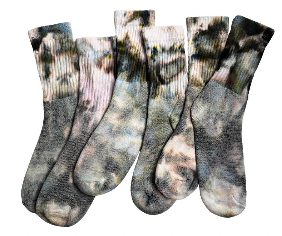 ice dyed socks NEW STYLE