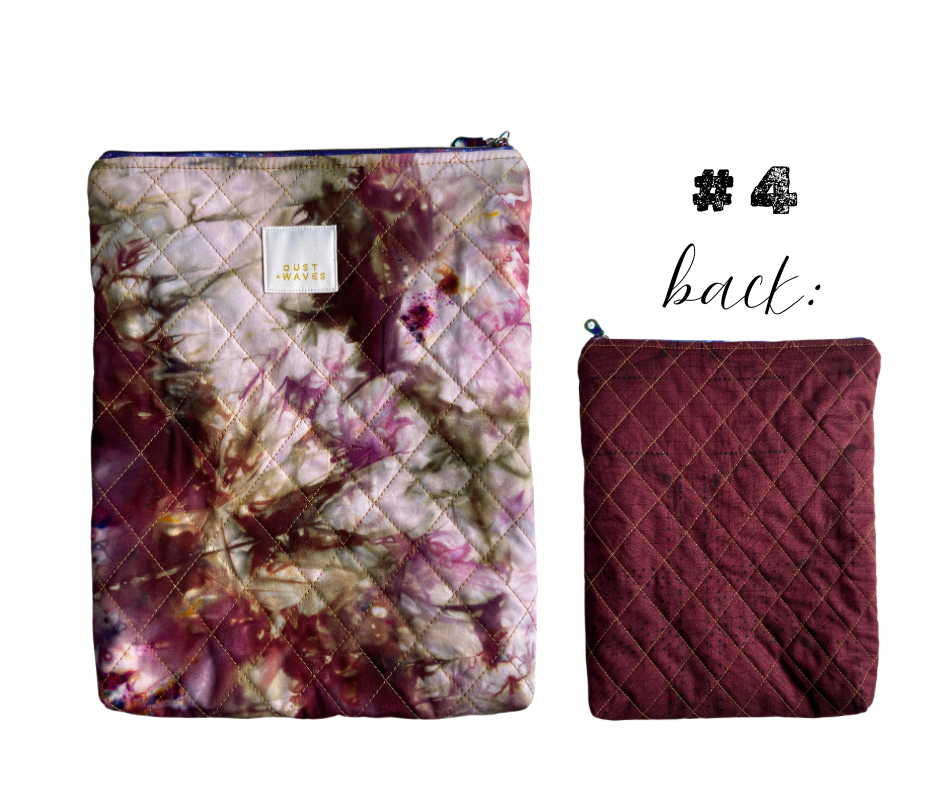 quilted book pouches ALL NEW COLORS!