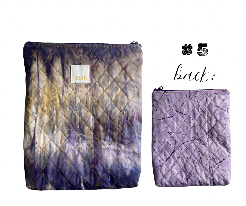 quilted book pouches ALL NEW COLORS!