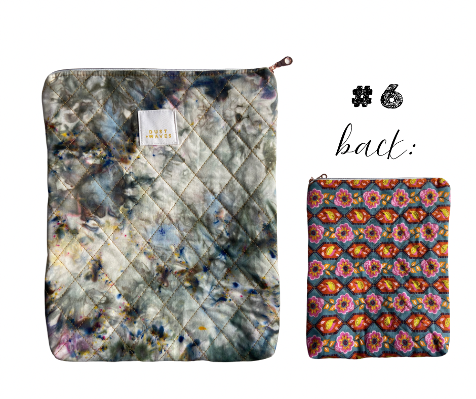 quilted book pouches ALL NEW COLORS!