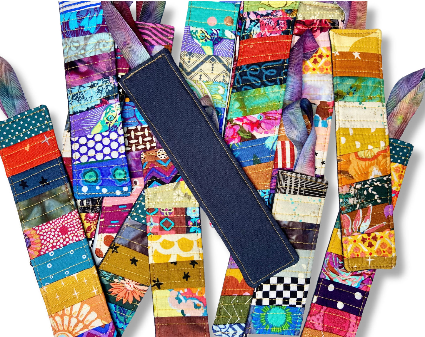 quilted bookmarks