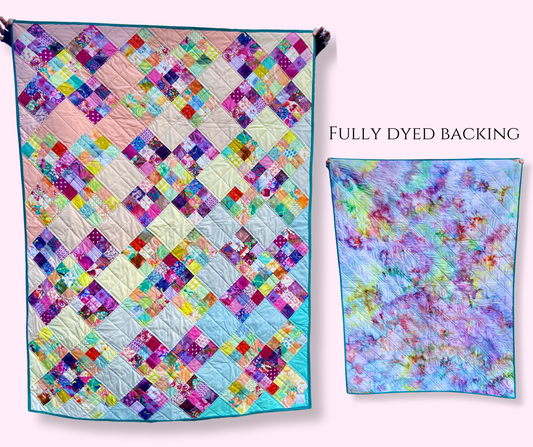 ombre checkerboard quilt