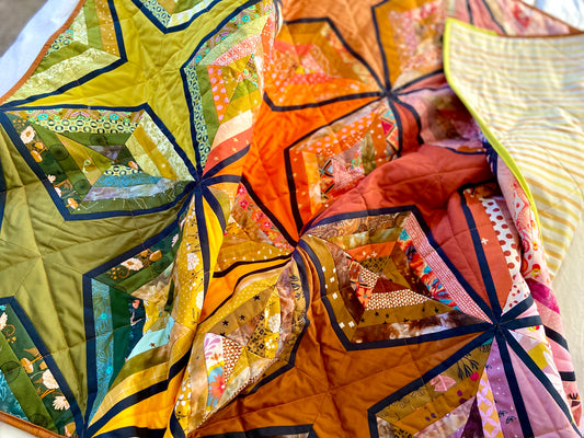 Kaleidoscope quilt