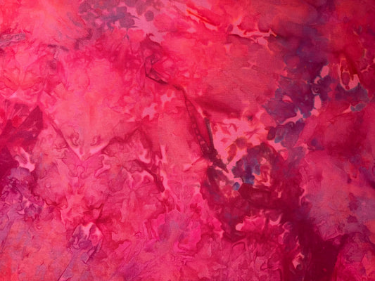 LOVE STORY - Valentine overdye - hot pink Kona base