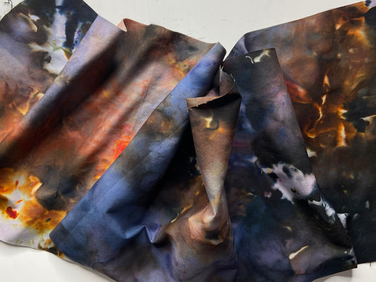 dyed fabric remnant #1