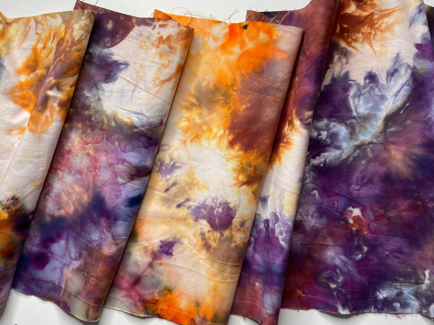 dyed fabric remnant #3