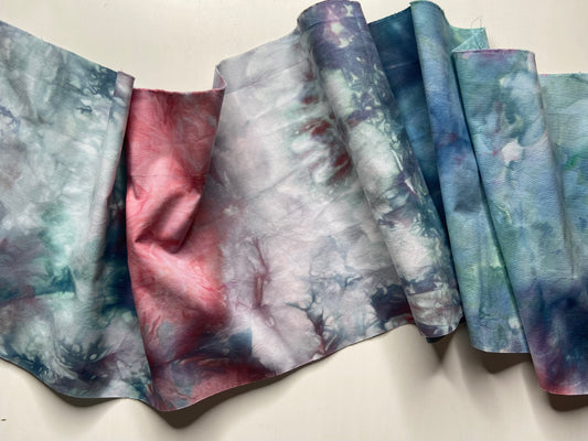 dyed fabric remnant #9