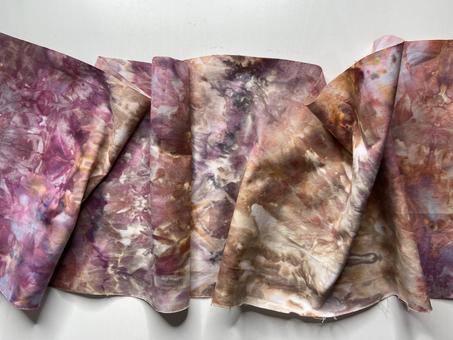 dyed fabric remnant #10