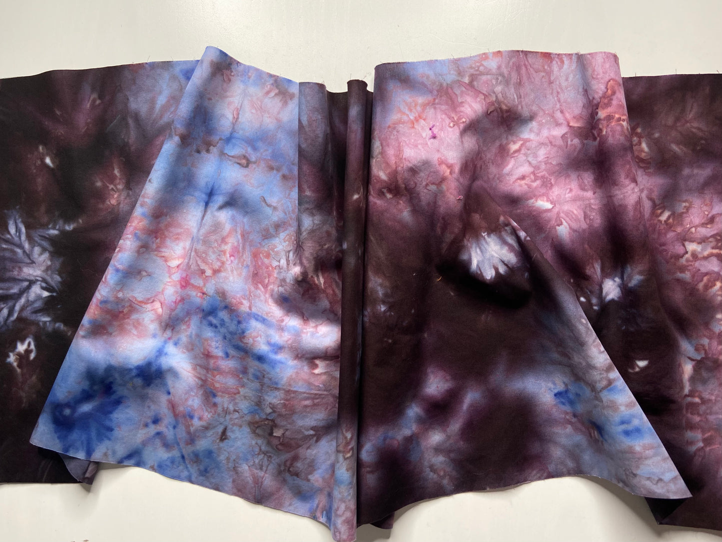 dyed fabric remnant #11