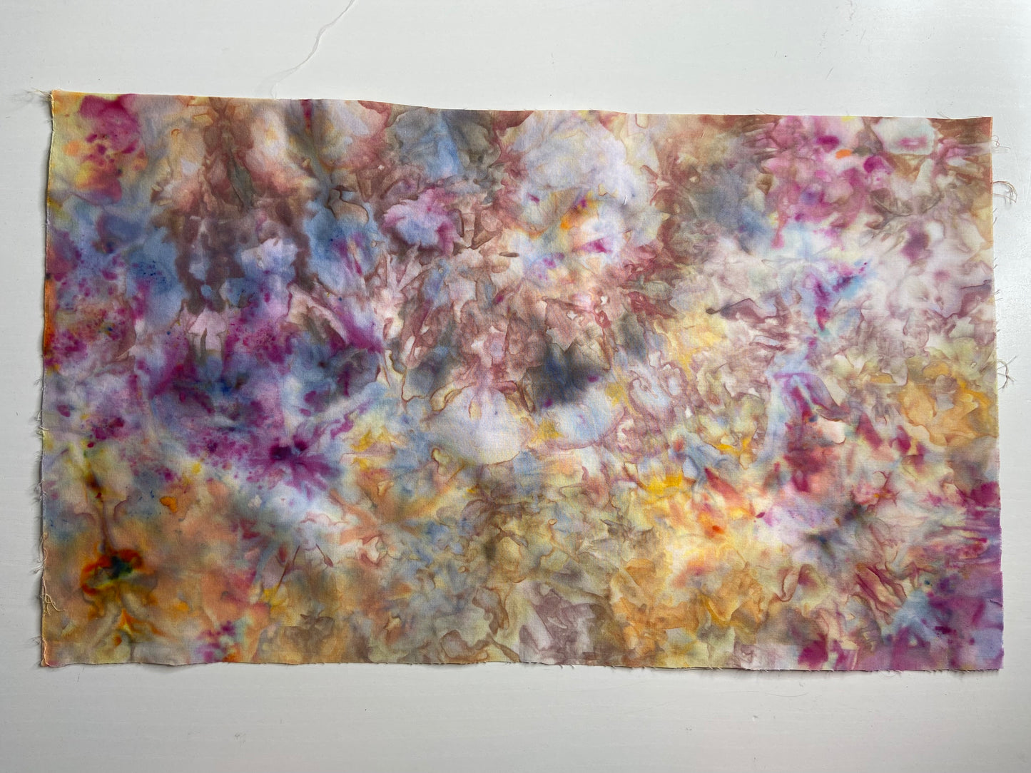 dyed fabric remnant #15