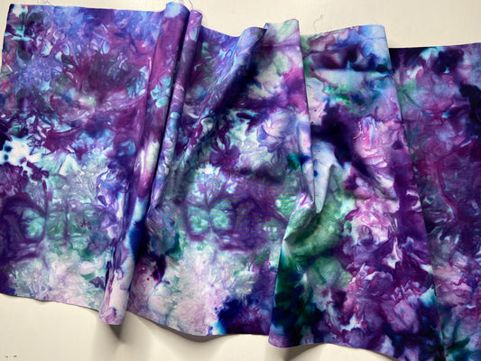 dyed fabric remnant #17