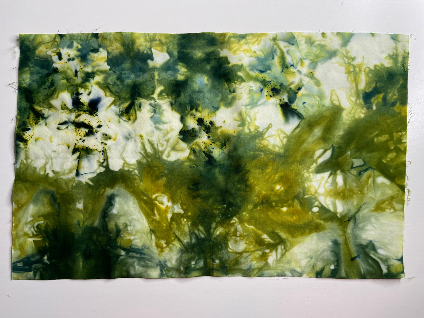 dyed fabric remnant #20