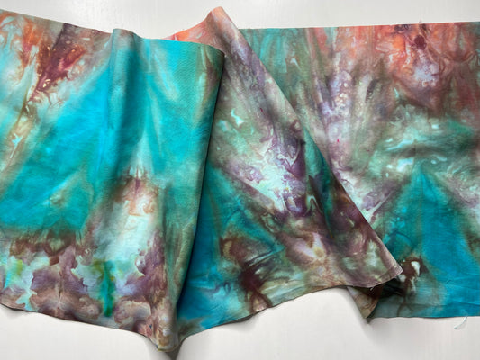 dyed fabric remnant #22