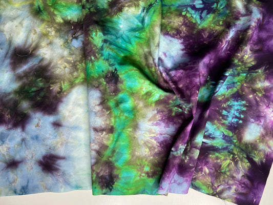 dyed fabric remnant #28