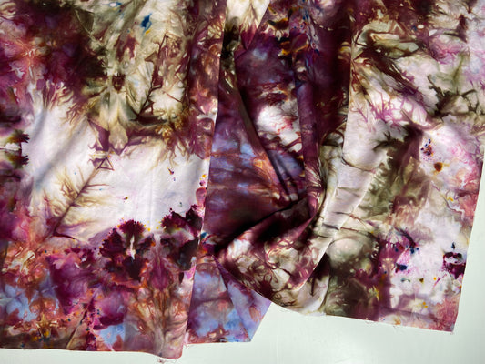 dyed fabric remnant #33