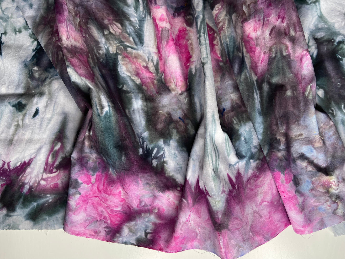 dyed fabric remnant #35