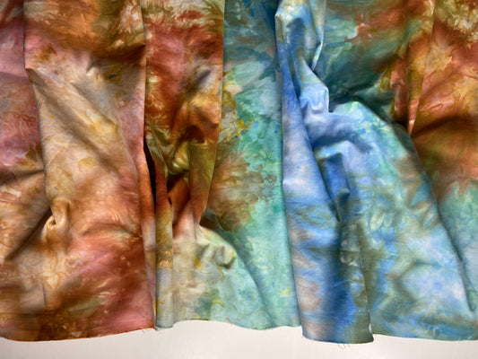 dyed fabric remnant #36