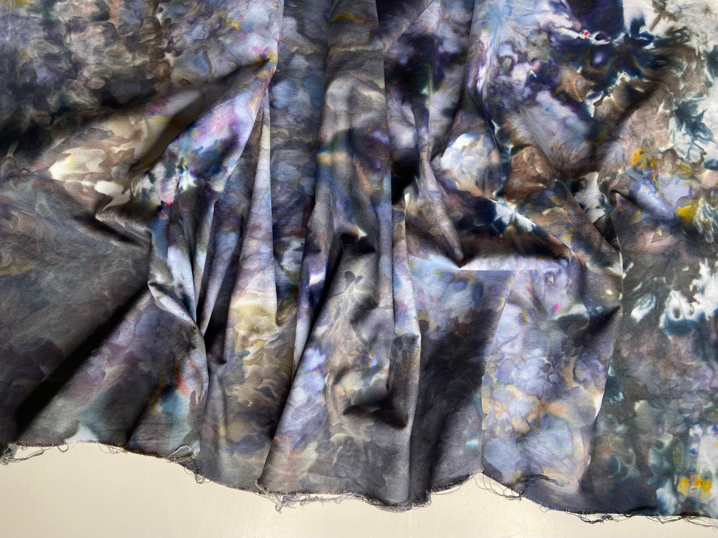 dyed fabric remnant #37