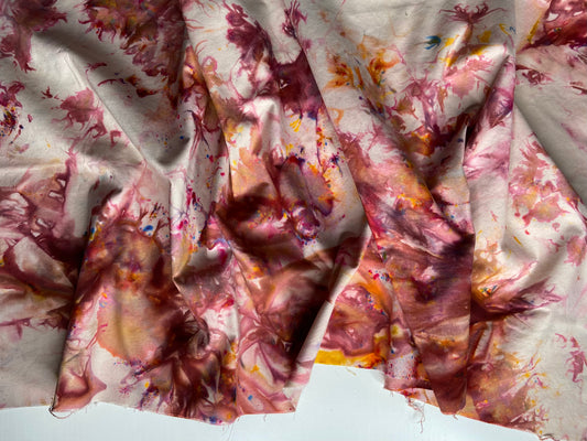 dyed fabric remnant #39