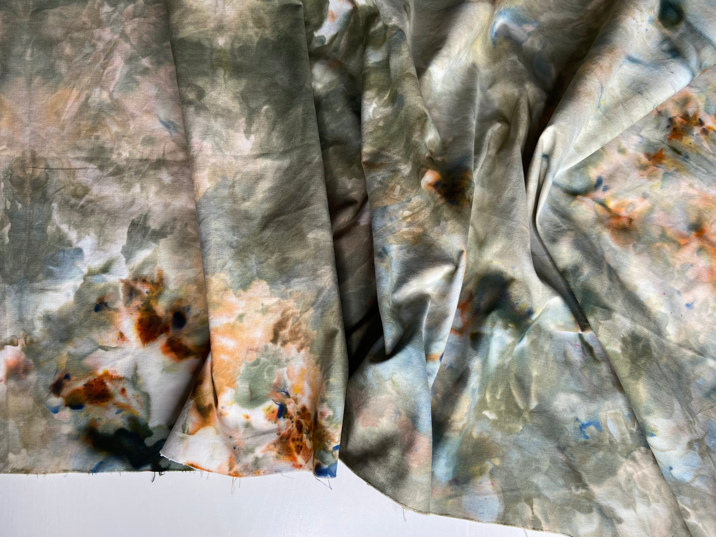 dyed fabric remnant #40