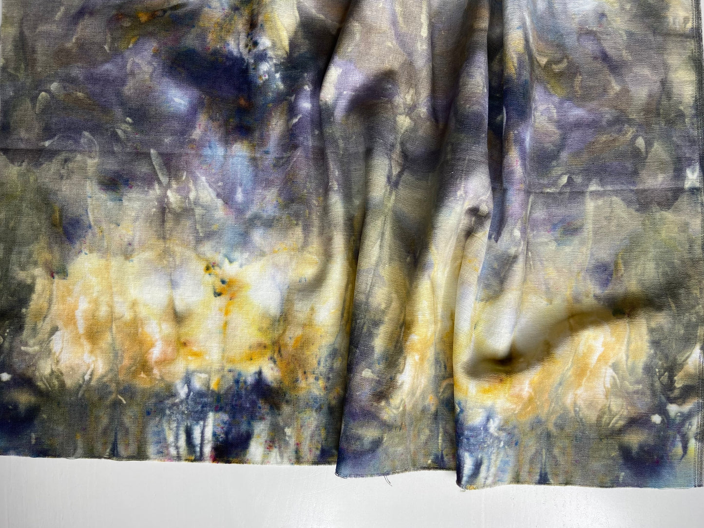 dyed fabric remnant #46