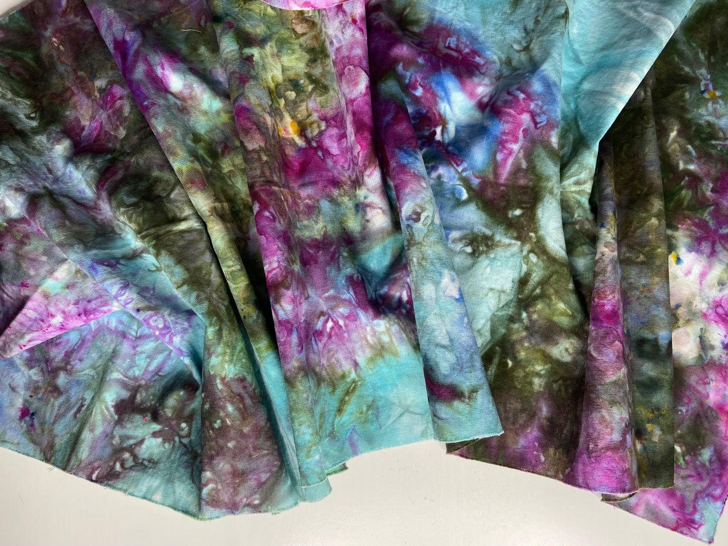 dyed fabric remnant #48