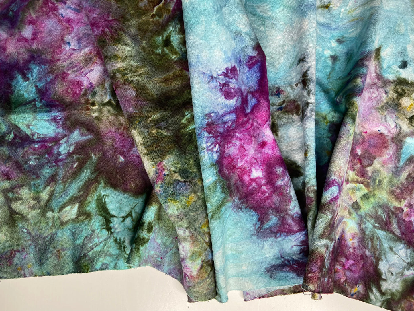 dyed fabric remnant #49