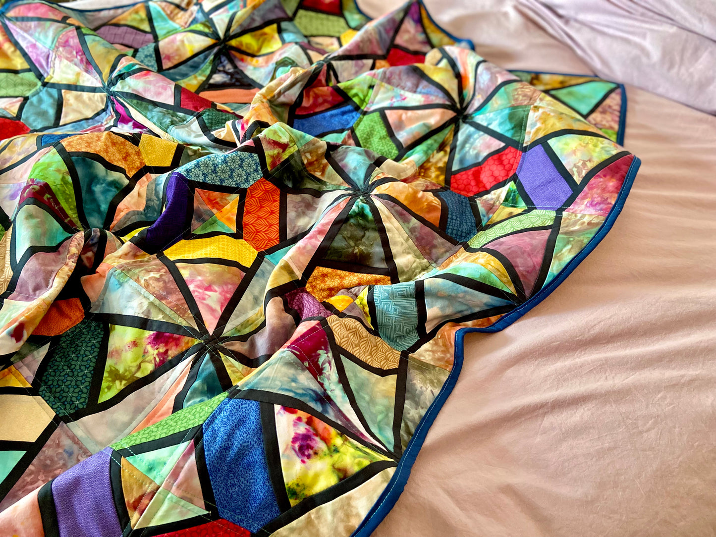 Stained Glass quilt