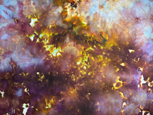 fiery plum - patina cotton - spring collection