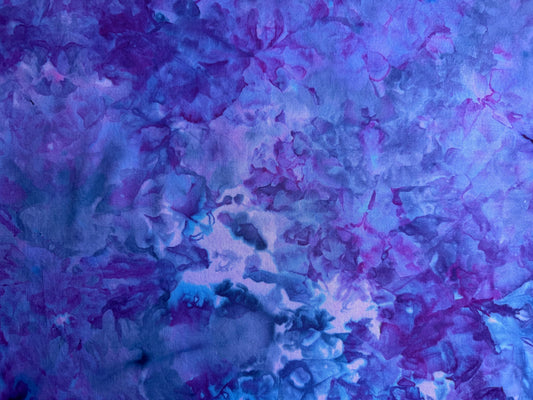 LAVENDER - overdye on lavender cotton base - 17x22"